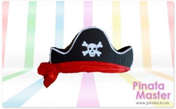 Пиньята пиратская шапка